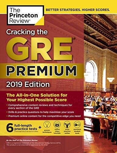Cracking the gre premium - the,